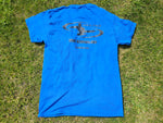 HED TKD Club T-Shirt Junior/Youth Blue (:NEW)