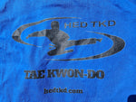 HED TKD Club T-Shirt Junior/Youth Blue (:NEW)